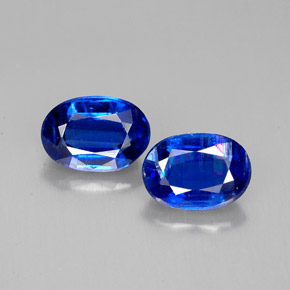  ct natürliche blauer Disthen-Edelsteine, Oval Schliff, VS-SI