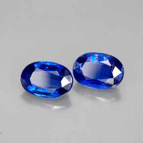  ct natürliche blauer Disthen-Edelsteine, Oval Schliff, VS-SI
