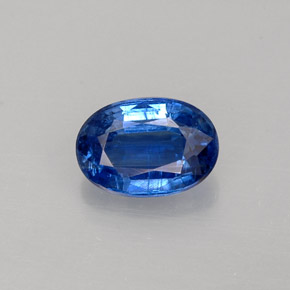 1,12 ctw natürlicher blauer Disthen, Oval Schliff, VS