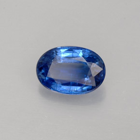 1,12 ctw natürlicher blauer Disthen, Oval Schliff, VS
