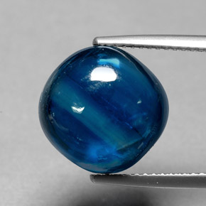 13,00 ctw natürlicher blauer Disthen, Transparent, Transparent / Lichtdurchlässig