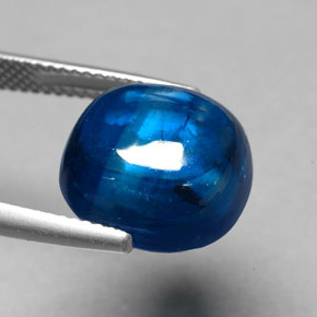13,00 ctw natürlicher blauer Disthen, Transparent, Transparent / Lichtdurchlässig