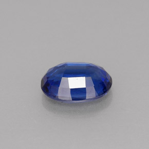 0,97 ctw natürlicher blauer Disthen, Oval Schliff, VS