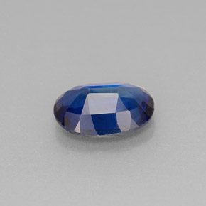 0,98 ctw natürlicher blauer Disthen, Oval Schliff, VS