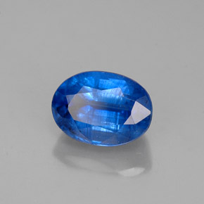 1,44 ctw natürlicher blauer Disthen, Oval Schliff, VS-SI