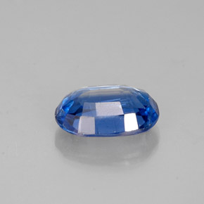 1,04 ctw natürlicher blauer Disthen, Oval Schliff, VS-SI