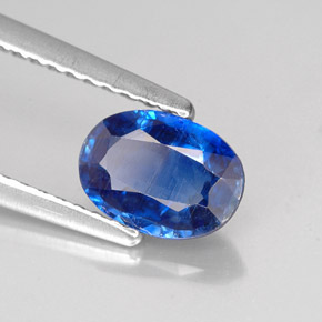 0,94 ctw natürlicher blauer Disthen, Oval Schliff, VS-SI