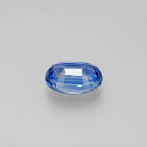 2,07 ctw natürlicher blauer Disthen, Oval Schliff, VS