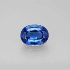 2,34 ctw natürlicher blauer Disthen, Oval Schliff, VS-SI