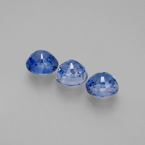  ct natürliche blauer Disthen-Edelsteine, Rundschliff, VS