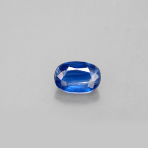0,70 ctw natürlicher blauer Disthen, Oval Schliff, VS