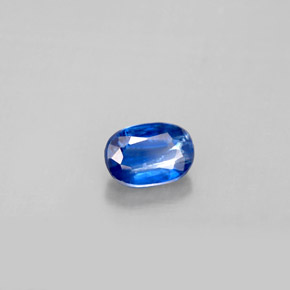 0,70 ctw natürlicher blauer Disthen, Oval Schliff, VS