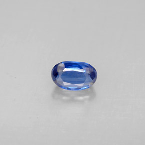 0,68 ctw natürlicher blauer Disthen, Oval Schliff, VS