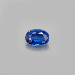 0,59 ctw natürlicher blauer Disthen, Oval Schliff, VS