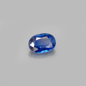 0,59 ctw natürlicher blauer Disthen, Oval Schliff, VS