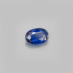 0,55 ctw natürlicher blauer Disthen, Oval Schliff, VS