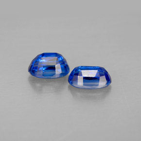  ct natürliche blauer Disthen-Edelsteine, Oval Schliff, VS