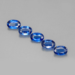  ct natürliche blauer Disthen-Edelsteine, Oval Schliff, VS