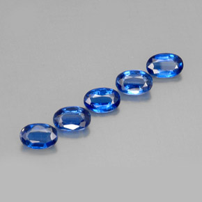  ct natürliche blauer Disthen-Edelsteine, Oval Schliff, VS