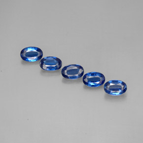  ct natürliche blauer Disthen-Edelsteine, Oval Schliff, VS