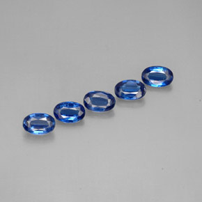  ct natürliche blauer Disthen-Edelsteine, Oval Schliff, VS