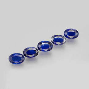  ct natürliche blauer Disthen-Edelsteine, Oval Schliff, VS
