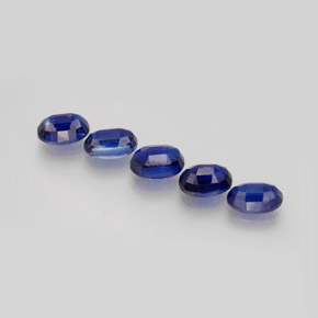  ct natürliche blauer Disthen-Edelsteine, Oval Schliff, VS