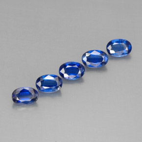  ct natürliche blauer Disthen-Edelsteine, Oval Schliff, VS