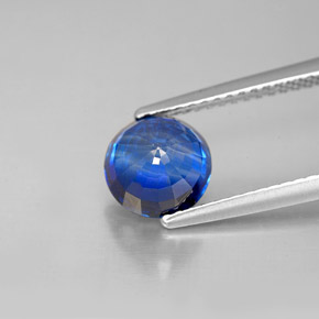 1,98 ctw natürlicher blauer Disthen, Rundschliff, VS-SI
