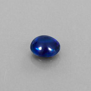 0,96 ctw natürlicher blauer Disthen, Rundschliff, Transparent