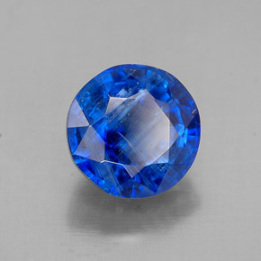 1,82 ctw natürlicher blauer Disthen, Rundschliff, SI