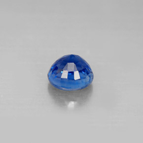 1,33 ctw natürlicher blauer Disthen, Rundschliff, VS-SI