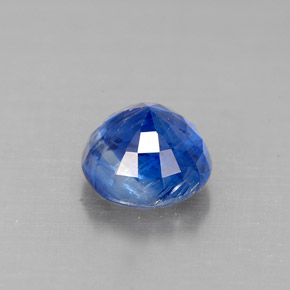 1,23 ctw natürlicher blauer Disthen, Rundschliff, VS-SI