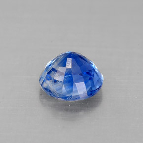 1,08 ctw natürlicher blauer Disthen, Rundschliff, VS-SI