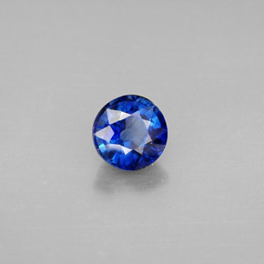 1,09 ctw natürlicher blauer Disthen, Rundschliff, VS