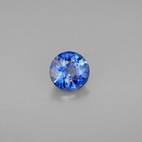 0,98 ctw natürlicher blauer Disthen, Rundschliff, VS