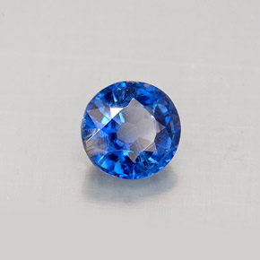 1,02 ctw natürlicher blauer Disthen, Rundschliff, VS-SI