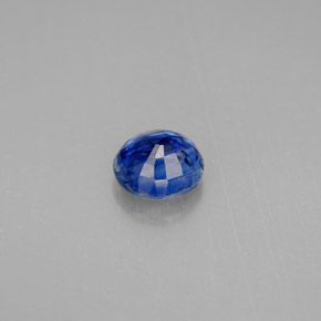 1,05 ctw natürlicher blauer Disthen, Rundschliff, VS-SI