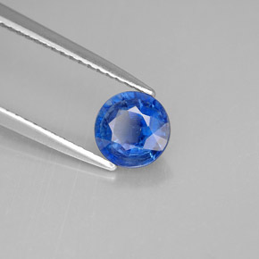 1,03 ctw natürlicher blauer Disthen, Rundschliff, VS-SI