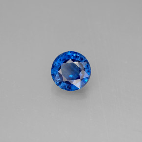 1,04 ctw natürlicher blauer Disthen, Rundschliff, VS-SI