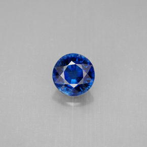 1,04 ctw natürlicher blauer Disthen, Rundschliff, VS-SI
