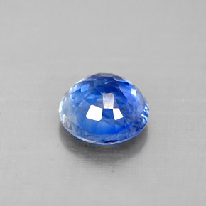 0,89 ctw natürlicher blauer Disthen, Rundschliff, VS