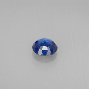 0,86 ctw natürlicher blauer Disthen, Rundschliff, VS-SI