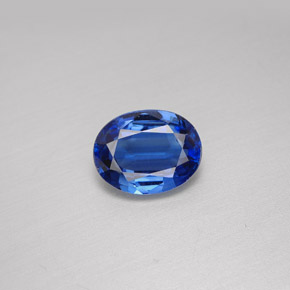 2,09 ctw natürlicher blauer Disthen, Oval Schliff, VS