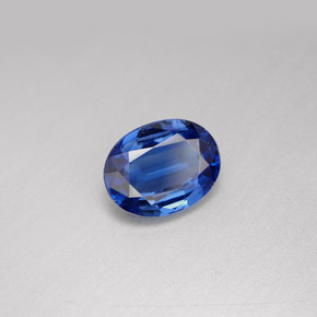 2,09 ctw natürlicher blauer Disthen, Oval Schliff, VS
