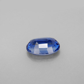 2,09 ctw natürlicher blauer Disthen, Oval Schliff, VS