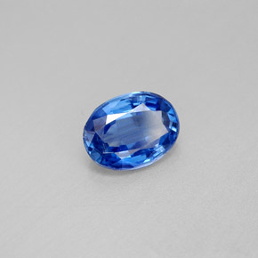 2,17 ctw natürlicher blauer Disthen, Oval Schliff, VS