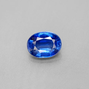 2,29 ctw natürlicher blauer Disthen, Oval Schliff, VS-SI