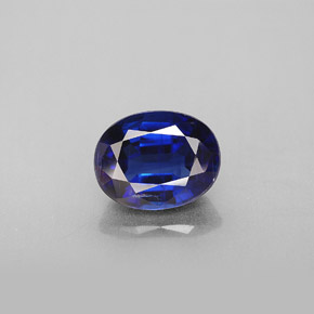 2,49 ctw natürlicher blauer Disthen, Oval Schliff, VS-SI