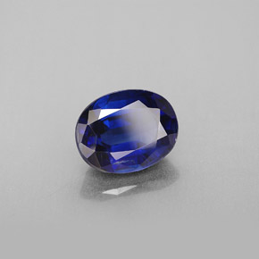2,49 ctw natürlicher blauer Disthen, Oval Schliff, VS-SI